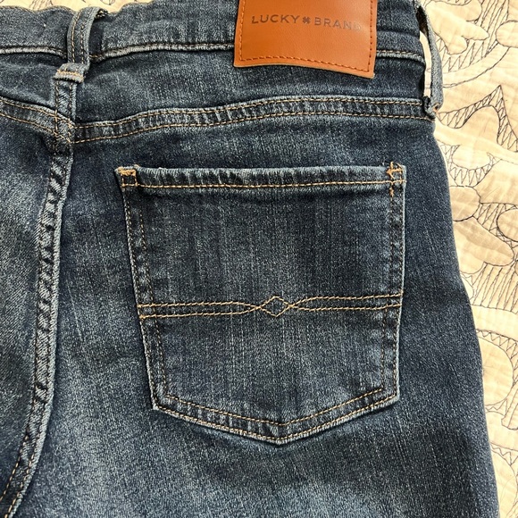 New Lucky Brand Dark Blue Denim Jeans - Picture 6 of 7